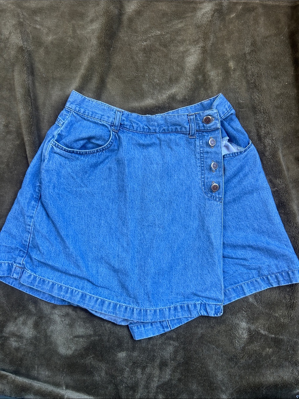Vintage 90s women’s Jean skort
